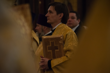 Торжественная служба прошла в монастыре Новофедоровского 