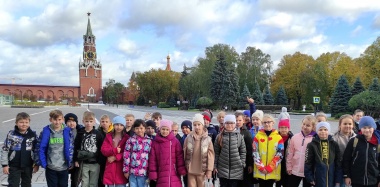 Ученики школы №1391 посетили урок в Кремле