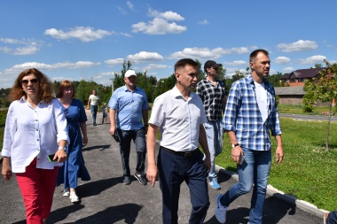 Общественная инспекция прошла в парке Сосны