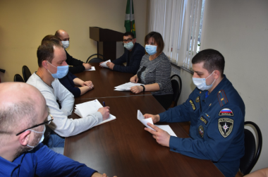 Заседание комиссии по чрезвычайным ситуациям прошло в Новофедоровском 