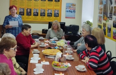 Встреча с жительницей блокадного Ленинграда состоялась в Новофедоровском 