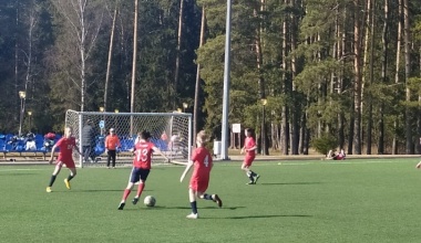 Футбольная команда поселения приняла участие в матчах