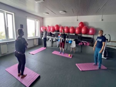 Занятие по гимнастике состоялись в ЦМД «Новофедоровское»