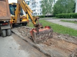 Работы по благоустройству территории стартовали в деревне Яковлевское