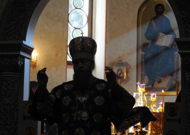Молебен прошел в Троице-Одигитриевском ставропигиальном женском монастыре Зосимова Пустынь