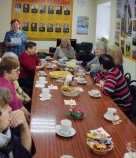 Представители Совета ветеранов поселения Новофедоровское встретились с жительницей блокадного Ленинграда.