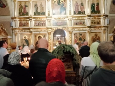 Рождественская служба в храмах Новофедоровского прошла под присмотром специалистов по безопасности 