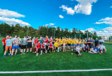 Соревнования по футболу прошли в Новофедоровском