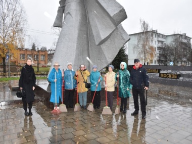 Активисты поселения Новофедоровское приняли участие в мемориально-патронатной акции
