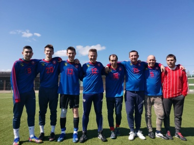 Футболисты из Новофедоровского приняли участие в соревнованиях