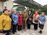 Члены Совета ветеранов Новофедоровского приехали на конференцию в честь победы в Курской битве